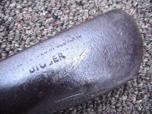 VERY Rare ANTIQUE TOM STEWART DIAMOND BACK J.HOBEN SPECIAL WOOD SHAFT JIGGER image 1