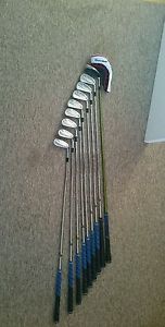 Mizuno mp30 irons with adams idea 4iron hybrid image 1