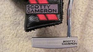 NEW SCOTTY CAMERON 2014 SELECT ROUNDBACK PUTTER -GRIP STILL IN PLASTIC -34" -RH image 1