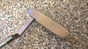 Tad Moore Milled Pro 1 LN Putter Long Neck Blade Satin Chrome image 1