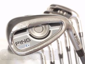 PING G Series Irons  Black Dot  Graphite CFS 65  Regular Flex 4-P image 1