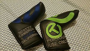 Scotty Cameron Circle T Industrial headcovers  (black/blue, black/green) image 1