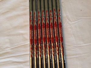 Nippon NS Pro Modus 3 Tour 105 Iron Shafts Stiff Flex 3-PW Uncut 40.5 - 37 Pulls image 1