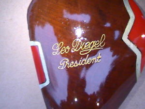 VERY RARE Antique Leo Diegel President Fancy Face Driver image 1