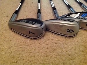 Adams Golf New Idea iron set. 6-SW Graphite regular flex shafts RH image 1