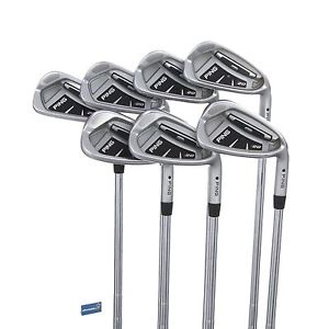 Ping i20 Steel Irons 4-PW /  Stiff Shaft Ping CFS /  Black Dot image 1