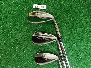 TaylorMade 2015 TP Tour Preferred EF 52/56/60* Gap/Sand/Lob Wedge Set KBS Steel image 1