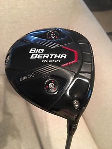 Callaway Big Bertha Alpha 816 DBD 9* Black Tie R Flex - Mint!! image 1