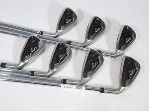CALLAWAY 2008 FT IRONS (4-PW) IRON SET w/ Steel UNIFLEX Shafts image 1