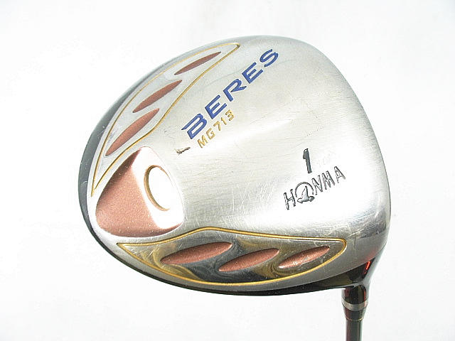 Used[B-] Golf Honma BERES MG713 Driver 2008 driver ARMRQ UD49 3S Stiff 1W H7S image 1