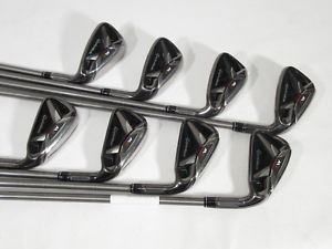 '2016 TAYLOR MADE M2 IRONS (4-PW,AW) IRON SET w/Aerotech Steelfiber i110 REGULAR image 1