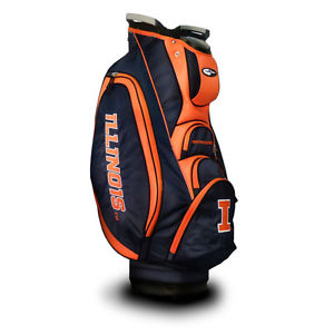 NEW Team Golf University of Illinois Fighting Illini Victory Cart Bag image 1