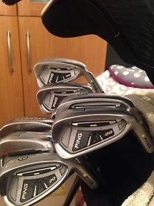 Ping i20 Irons 4 To Pw Yellow Dot Stiff image 1