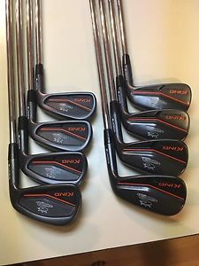 Cobra King Pro Forged CB/MB Combo Iron Set Black 3-P Project X 6.0 image 1