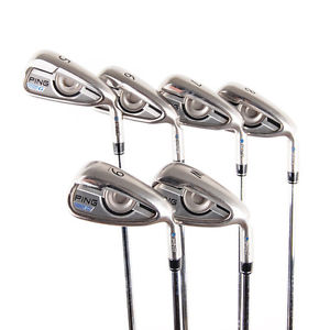 Ping G Series (Blue Dot) Irons 5-PW Project X 5.5 Stiff Flex Steel RH (+1") image 1