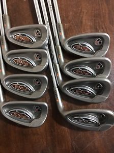 Ping i10 4-PW, SW Iron Set Z-Z65 Steel Stiff Orang Dot 5138781 image 1