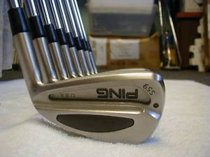 PING S59 3-PW BLUEPRINTED BLACK DOT SPINE ALIGNED PING ZZ-65 AWESOME image 1
