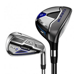 Cobra Fly-Z XL Combo Irons / 4 &amp; 5 Híbridos plus 6-SW (8 Clubs) Acero Regular image 1