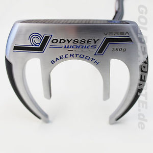 ODYSSEY GOLF UOMO 34 POLLICE PUTTER OPERE VERSA SABERTOOTH PER DESTRI image 1