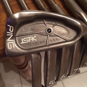 PING ISI.K   IRONS 3-SW BLACK DOT image 1