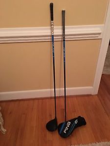 Ping G driver 9* ~ 2 shafts- stiff and regular Alta Graphite  w/HC and tool~RH image 1