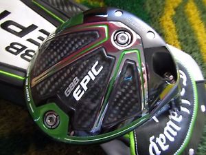 Excellent Callaway GBB Epic Sub Zero 9* Driver Head Free Adapter &amp; HC Included image 1