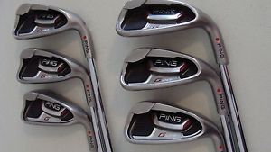 PING G20 6-PW+U Red Dot, Regular flex NS Pro 850 Steel NICE! Priority Ship image 1
