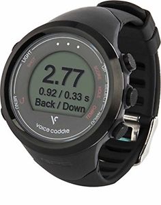 Voice Caddie T-1 Hybrid Golf Watch, Black image 1