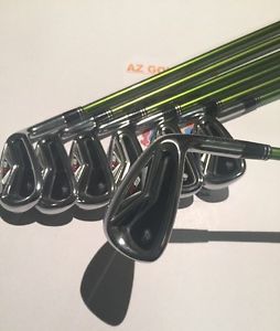 TaylorMade R9 TP Iron Set Pw-4 Upgraded Aldila NV Comp Graphite Shafts Nice!! image 1