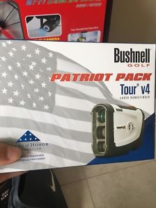 New Bushnell Tour V4 Jolt Technology Laser Golf Rangefinder V 4 Patriot Pack image 1
