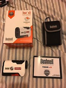 Bushnell Tour V3 Slope Edition Laser Rangefinder, Pinseeker &amp; Jolt image 1