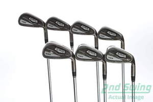 Adams Idea Black CB3 Iron Set 4-PW Steel Stiff Right 38.5 in image 1
