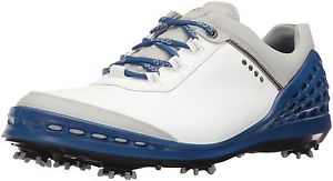 ECCO Men's Cage Golf Shoe Royal/White 44 M EU / 10-10.5 D(M) US New image 1