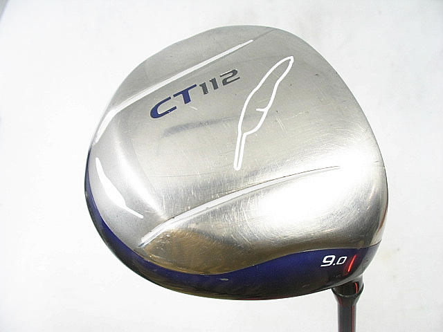 Used[B-] Golf Fourteen CT-112 driver MD-350id Stiff 1W Men E5A image 1