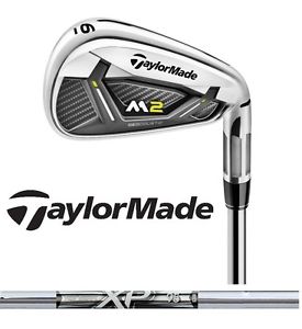 2017 Taylormade Golf M2 Irons 4-Pw+Aw Stiff XP 95 R300 Steel Right +1" Long image 1