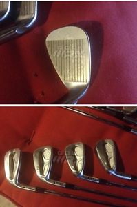 Ping S55 irons, 4 - P, Left Hand, LH, Heads Only, Black Dot image 1