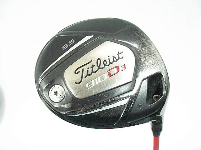 Used[B-] Golf Titleist 910D3 Japan driver UST Mamiya ATTAS T2-6 Stiff 1W E3W image 1