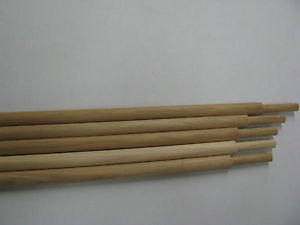 BUILD YOUR OWN PUTTERS / 10 PACK - HICKORY WOOD PUTTER SHAFTS WITH LONG HOSELS image 1