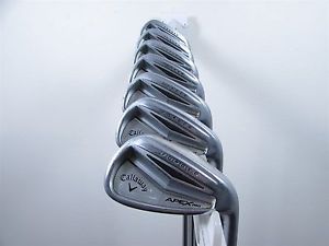 Callaway APEX Pro Iron Set 4-PW KBS Tour 110 Stiff Flex Steel Shafts image 1