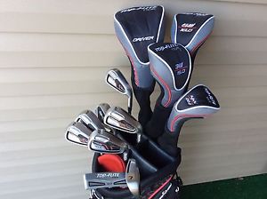 18 piece Golf Club Set- Top-Flite TOUR, adjustable Driver image 1