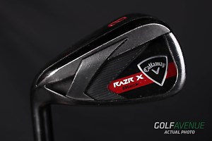 Callaway RAZR X Black Iron Set 4-PW and AW Regular LH Graphite Golf #5550 image 1