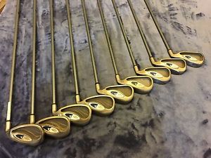 Callaway Hawk Eye Iron Set 3-9, P, S R-Flex Shafts image 1