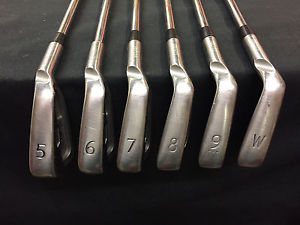 PING S58 Iron Set Golf Club RH 5-PW  Black Dot Steel Reg Flex  Jumbo Tour Wrap image 1