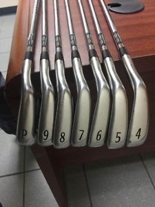 Titleist AP1 716 Irons 4-PW Stiff Flex S300 Steel RH Great Condition image 1