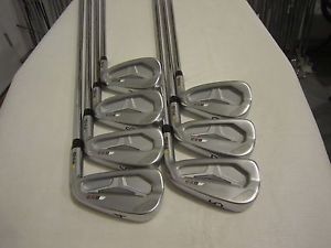 Ping S55 Iron Set S-55 - 4-PW - CFS Regular Flex Steel - Yellow Dot image 1
