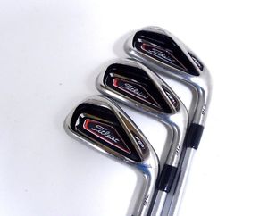 Titleist AP1 4 5 6 Iron Set - Right Handed - X Flex KBS Used image 1