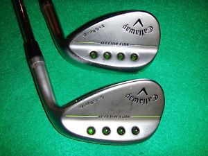 Callaway MD3 Milled Wedge Set S-Grind 50 &amp; 54 Degree TT Dynamic Gold Wedge Flex image 1