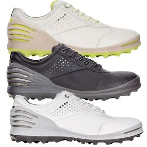 Ecco 2017 Cage Pro Hydromax Leather Spikeless Mens Golf Shoes- Waterproof image 1