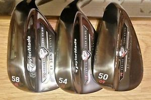 Taylormade TP EF 50*(09*), 54*(11*) &amp; 58*(10*) Wedge Set DG S300 image 1
