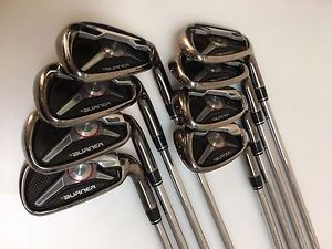 TaylorMade Burner 1.0 4-PW,AW Iron Set Right Burner 85 Uniflex Steel # 37633 image 1